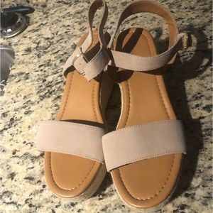 10 1/2 J.Crew wedge sandal